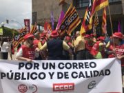#TGNINFO Un 80% dels treballadors segueixen la vaga de Correos