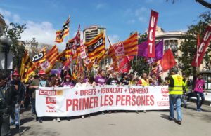 manifestació 1 maig