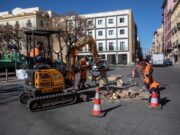 Comença la millora viària a la cruïlla de plaça dels Carros