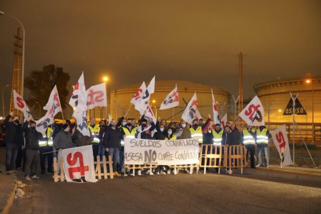 Asfaltos Españoles protesta