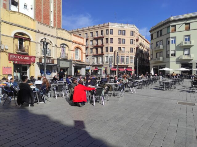 terrassa plaça corsini