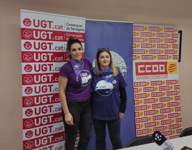 CCOO UGT protocol d'assetjament