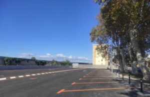 aparcament taronja passeig independencia