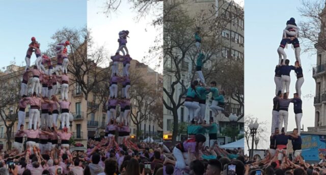 castells Sant Jordi tots