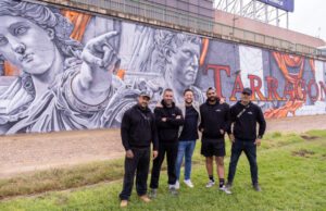 TARRAGONA INCORPORA TRES MURALS NOUS INSPIRATS EN EL PATRIMONI ROMÀ_Viñuales_Homies