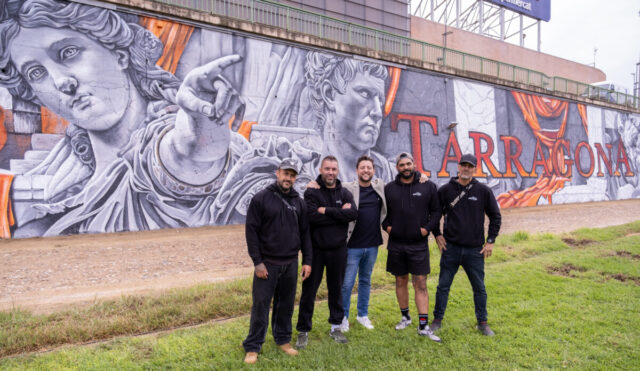 TARRAGONA INCORPORA TRES MURALS NOUS INSPIRATS EN EL PATRIMONI ROMÀ_Viñuales_Homies