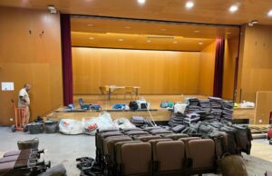 En marxa les obres de l’Aula Magna del campus Catalunya de la URV