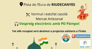 Riudecanyes es bolca amb l’Índia amb una jornada solidària