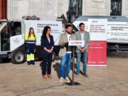 L’alcalde Viñuales presenta el nou contracte del servei de neteja