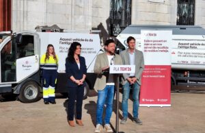 L’alcalde Viñuales presenta el nou contracte del servei de neteja