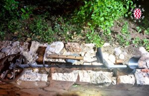 Enxampat un home amb un detector de metalls al parc de la Reconciliació