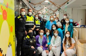 Visita policial a pediatria Joan XXIII de Tarragona