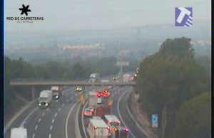 Cues i retencions a l’AP-7, els efectes de l’accident múltiple d’aquest dimarts a Roda de Berà