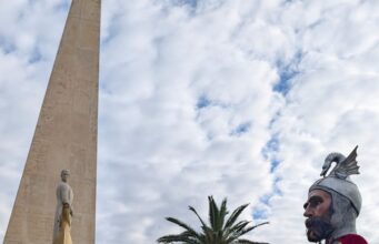 Salou commemora el 60è aniversari del monument a Jaume I jaume I salou 60 anys