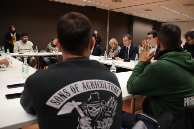 Ordeig reunió pagesos