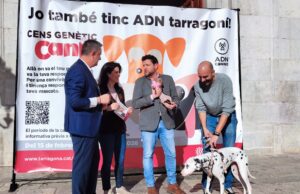 L’Ajuntament obre la campanya del cens genètic caní ‘Jo també tinc ADN tarragoní!’