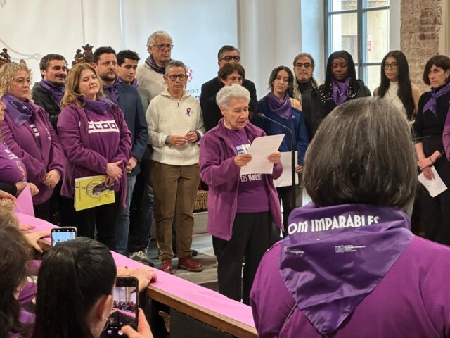 Maria Teresa Fortuny acte institucional Tarragona 8M