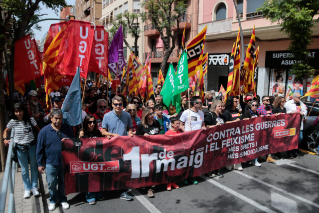 Tarragona 1 de Maig Manifestació