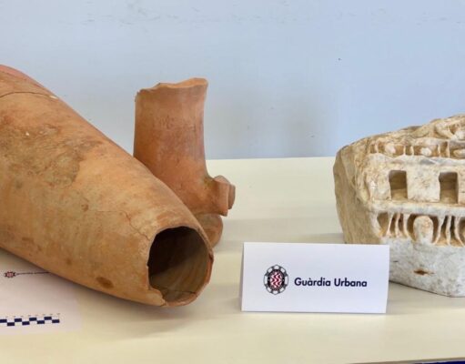 Recuperen 300 peces històriques amagades a casa d’un arqueòleg de Tarragona