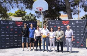 La Corsini es converteix en pista de bàsquet amb l’inici del circuit de 3×3