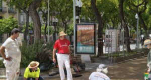 El nou mural de la Rambla Nova posarà rostre a la història i a la gent de Tarragona