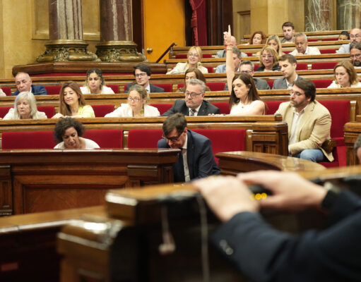 El Parlament exigeix inversions a l’Estat per eliminar el «coll d’ampolla» entre Sant Vicenç de Calders i Barcelona