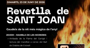 Creixell ho té tot a punt per celebrar la revetlla de Sant Joan amb foc, música i tradició