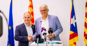Jordi Sendra, ratificat candidat de Junts a l’alcaldia de Tarragona per a les municipals del 2027 Sendra Turull Candidat 2027