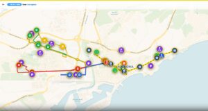 Utilitza el mapa interactiu amb tota la informació per seguir el Tour a Tarragona