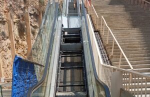 Finalizan los trabajos en las escaleras mecánicas del Palacio de Congresos