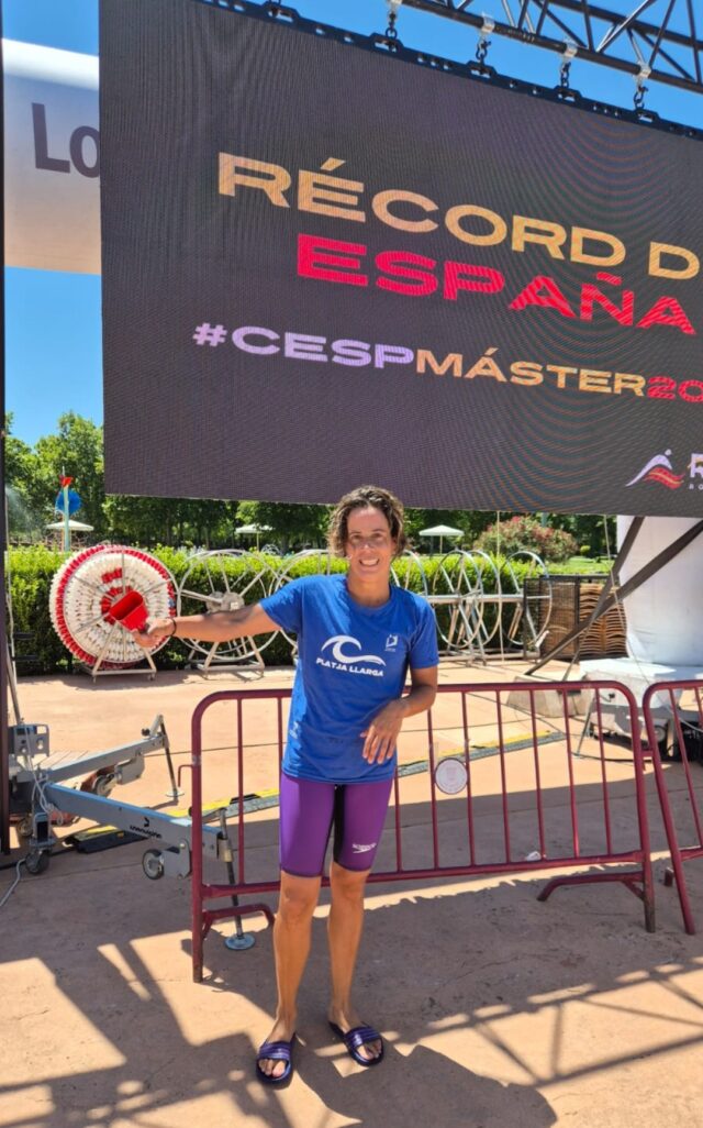 gemma zaper Gemma Zapater rècord d’Espanya 100 papallona