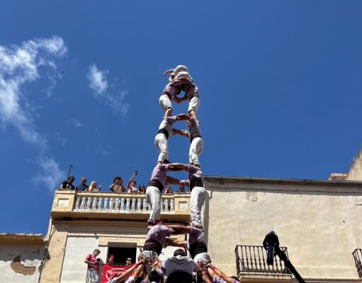 La Jove de Tarragona descarrega per sisè cop enguany el 2 de 9 amb folre i manilles a l’Arboç