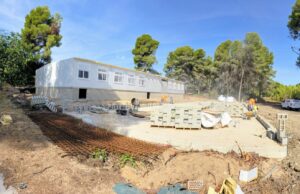 El primer mòdul de la nova escola del Cap de Salou ja està instal·lat