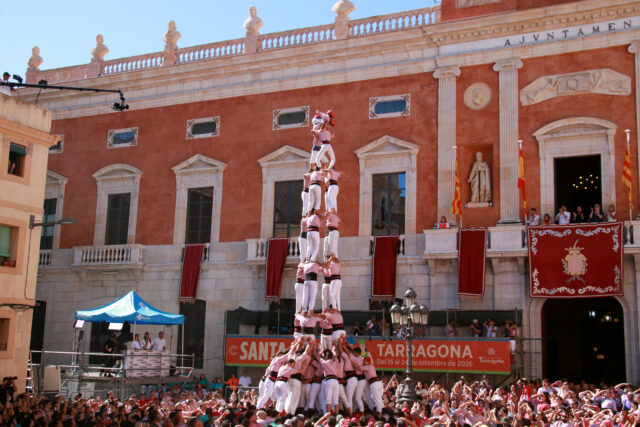 Xiquets de Tarragona diada Santa Tecla