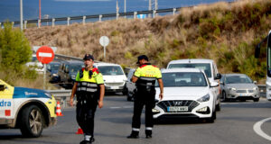 Macrocontrol de tráfico de los Mossos en el Campo de Tarragona