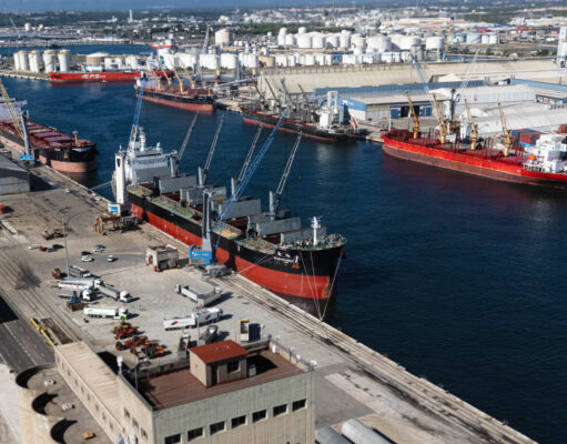 El Port de Tarragona signa el millor setembre des del 2017 amb gairebé 23 milions de tones