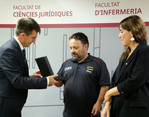 Marc Castellnou, cap dels GRAF, inaugura el curs a la URV: «El món és una oportunitat, no escolteu qui us vol atemorir»