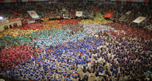 El Concurs de Castells escurça la jornada de dissabte per l’alerta de pluges